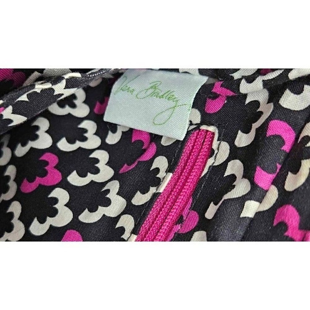 Vera Bradley Small Pink Purse Colorful Lining Sz 12" × 7" - Picture 6 of 6